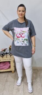 Camiseta Cherries Larga